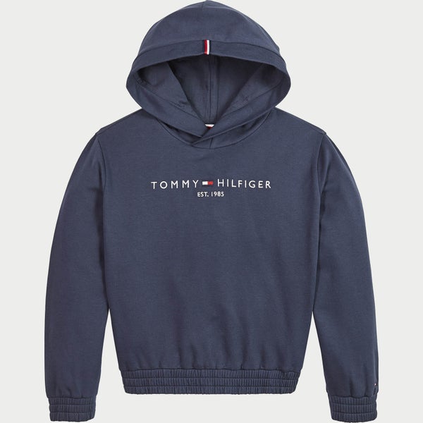 Tommy Hilfiger Girls' Essential Hooded Sweatshirt - Twilight Navy