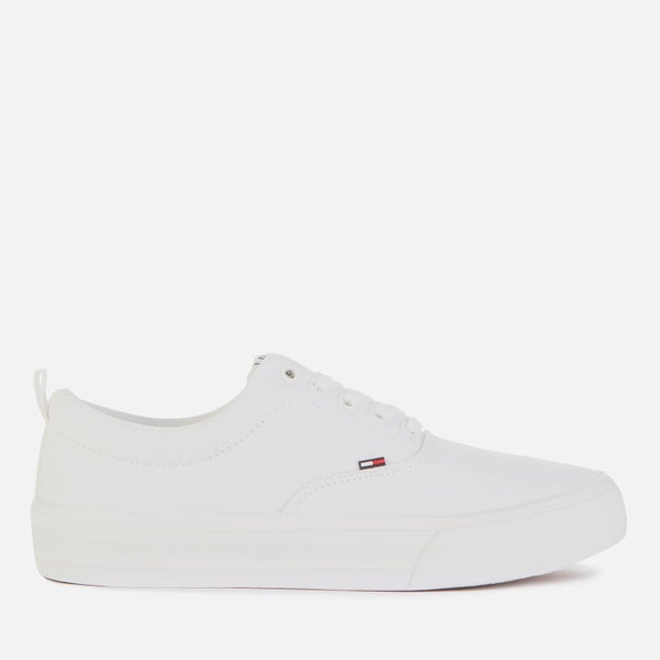 Tommy Jeans Men's Virgil Classic Canvas Trainers - White