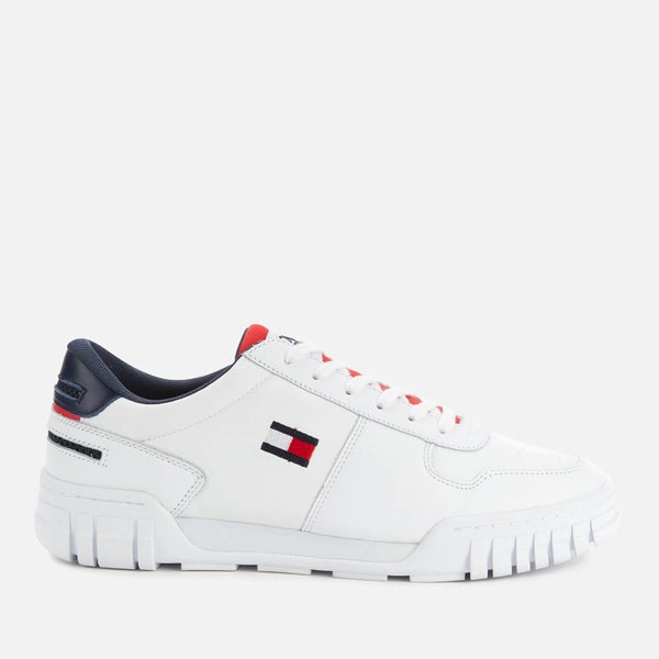 Tommy Jeans Men's Retro Low Top Trainers - Red White Blue