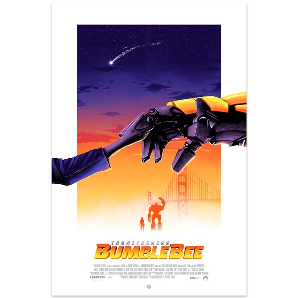 Zavvi Gallery Hasbro Bumblebee Limited Edition Fine Art Print By Doaly - 16x24in
