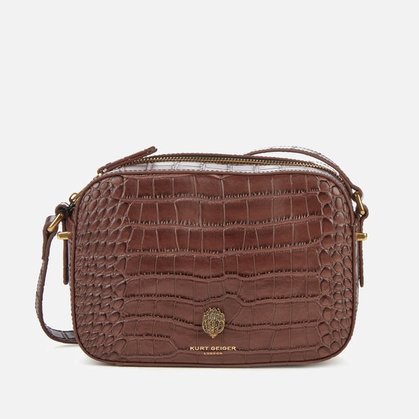 Kurt Geiger London Women's Richmond Cross Body Bag - Dark Brown