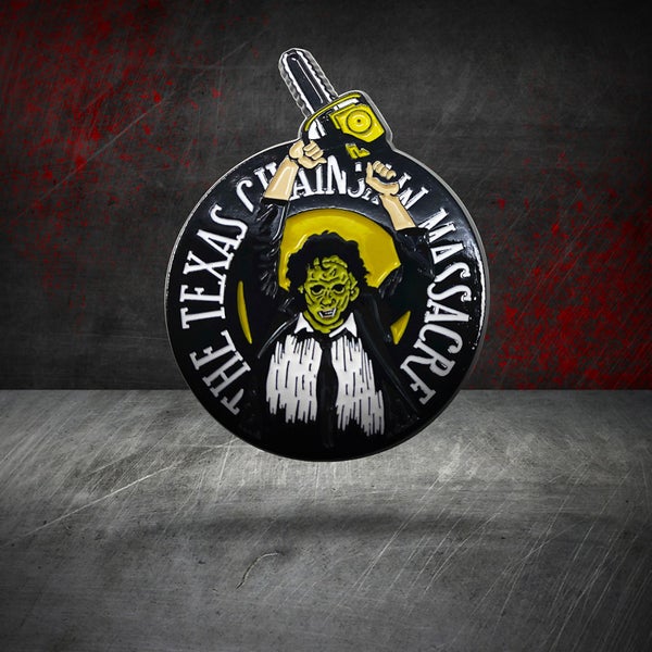 Texas Chainsaw Massacre Limited Edition Pin Badge