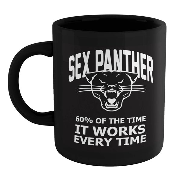 Anchorman Sex Panther Mok - Zwart