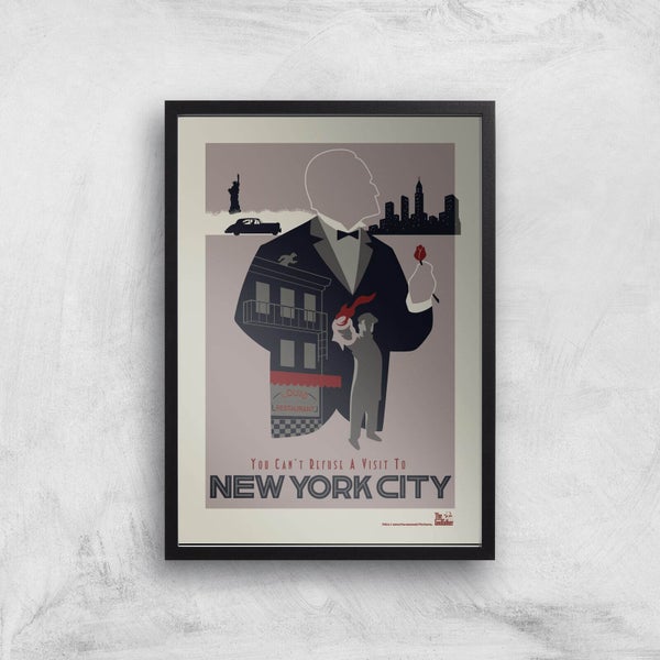 The Godfather Visit New York Giclee Art Print