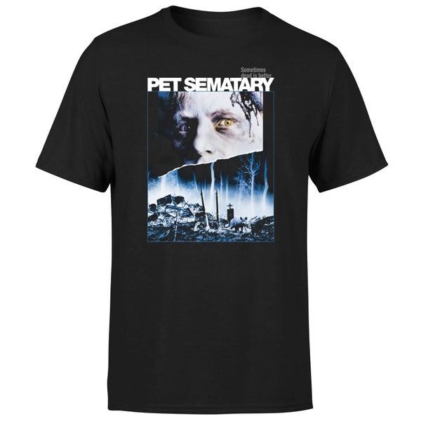 Pet Semetary Sometimes Dead Is Better Men's T-Shirt - Zwart