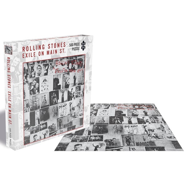 The Rolling Stones The Exile On Main St. (500 Piece Jigsaw Puzzle)