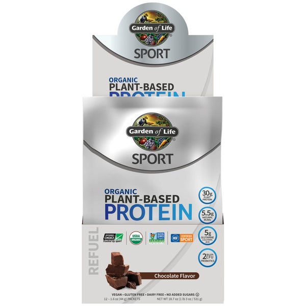 Sport Organic Plant-Based Protein Sample Sachet - Chocolate
