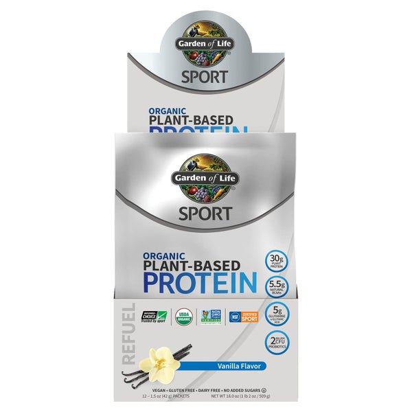 Sport Organic Plant-Based Protein Sample Sachet - Vanilla