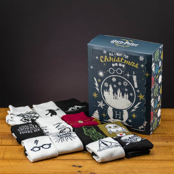 Harry Potter Socks 12 Day Advent Calendar