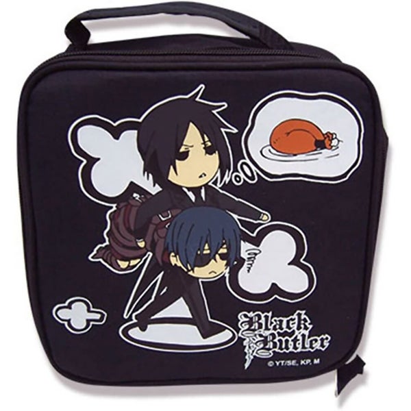 Black Butler Characters Soft Tote Lunch Box