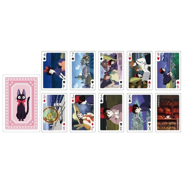 Kiki's Delivery Service Movie Scenes Playing Cards
