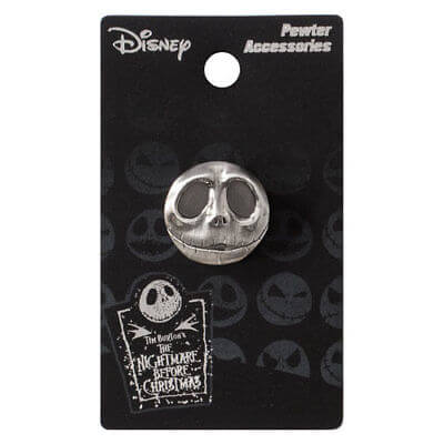 Disney Nightmare Before Christmas Jack Smiling Pewter Lapel Pin