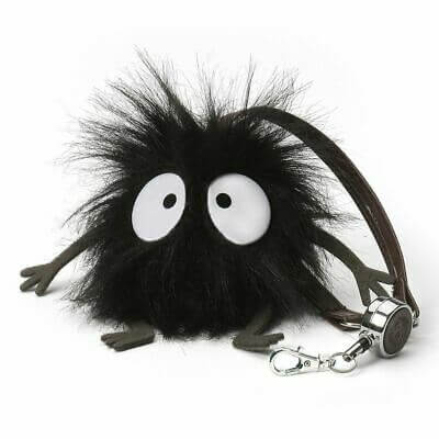 Spirited Away Soot Sprite Handbag Reel Key Holder