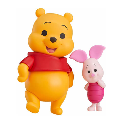 Disney Winnie the Pooh and Piglet Nendoroid Action Figure Set