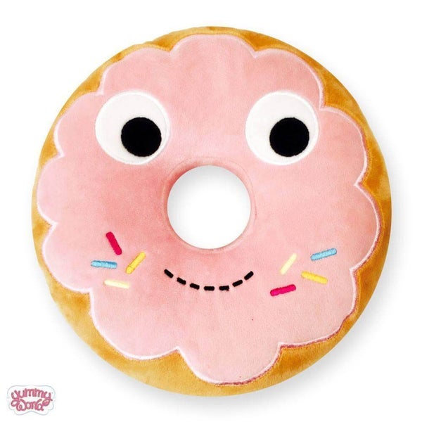 Yummy World Pink Donut Medium Plush