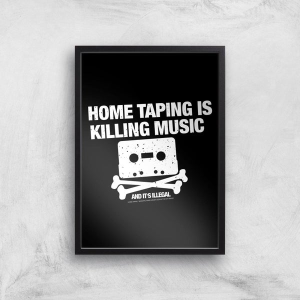 Home Taping Is Killing Music Giclee Art Print