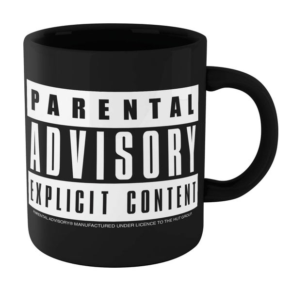 Parental Advisory Parental Advisory Explicit Content Mug - Black