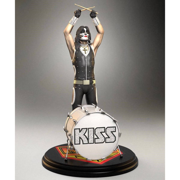 Knucklebonz Kiss Rock Iconz Statuette à l'échelle 1/9 The Catman (VIVANT!) 20 cm