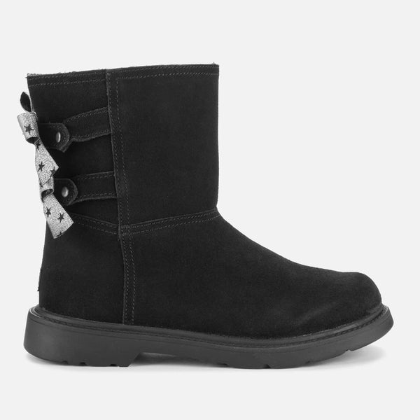 UGG Kids' Tillee Suede Boots - Black