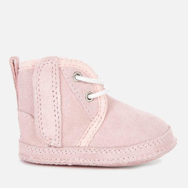 UGG Babies' Baby Neumel Sheepskin Boots - Seashell Pink