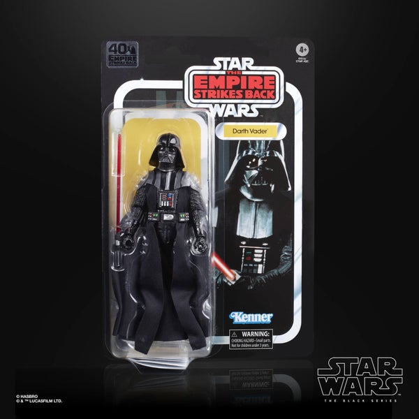 Hasbro The Black Series Star Wars 40th Anniversary Empire Strikes Back Darth Vader Action Figure
