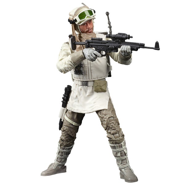 Hasbro Star Wars Série Noire 40e Anniversaire l'Empire Strikes Back Figurine articulée Hoth Rebel Trooper