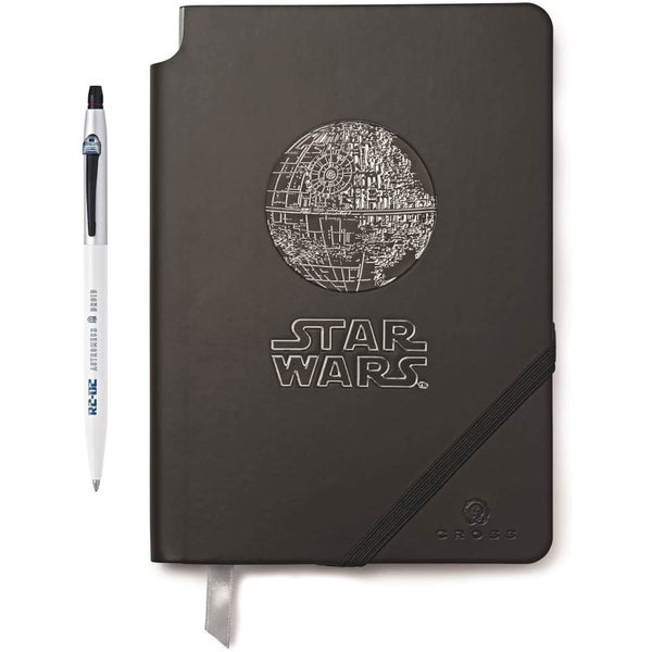 Cross Star Wars Death Star Medium A5 Notizbuch, liniert