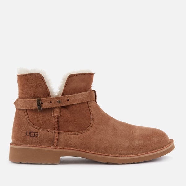 UGG Women's Elisa Suede Ankle Boots - Chestnut