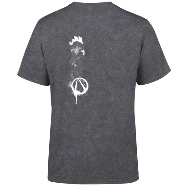 Borderlands 3 Devil Rider Bandit Male Unisex T-Shirt - Black Acid Wash