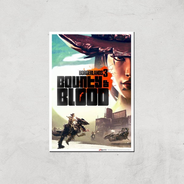 Borderlands 3 Bounty Of Blood Giclee Art Print - A2 - Print Only