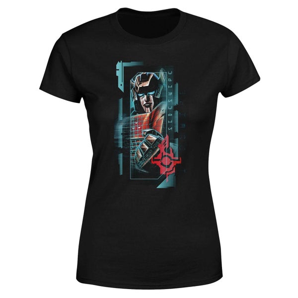 Transformers Sideswipe Glitch Women's T-Shirt - Black