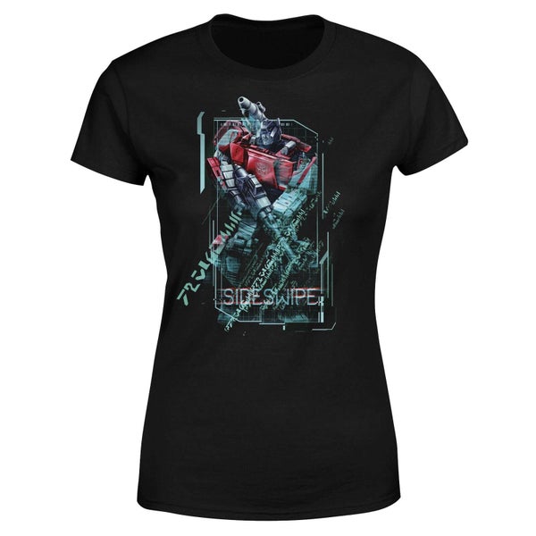 Transformers Sideswipe Tech Damen T-Shirt - Schwarz