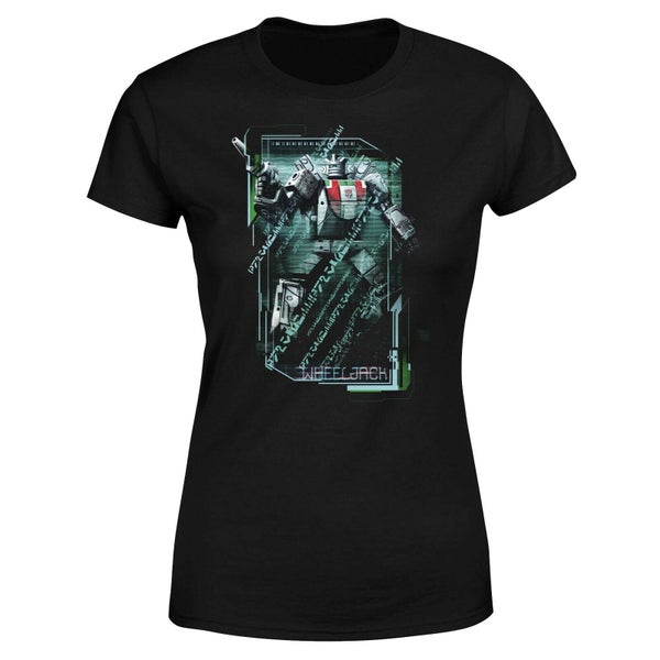 T-shirt Transformers Wheeljack Tech - Noir - Femme