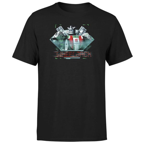 Transformers Wheeljack Glitch Unisex T-Shirt - Black