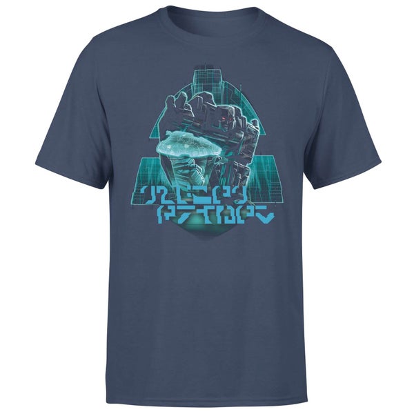 T-shirt Transformers Megatrons Rage - Bleu Marine - Unisexe