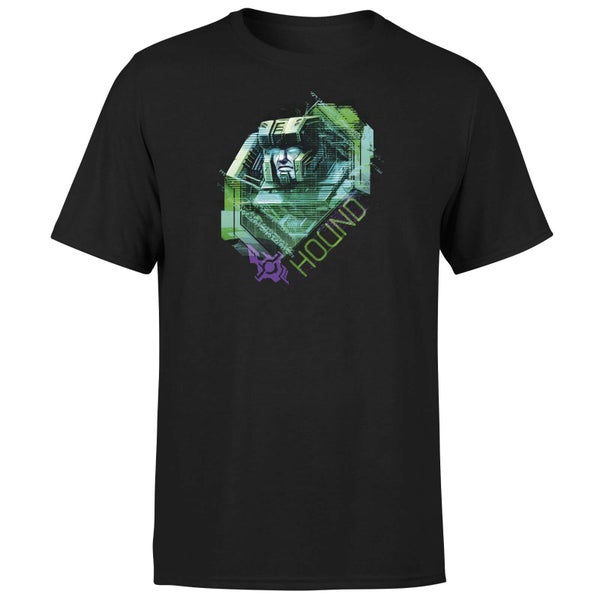 Transformers Hound Glitch Unisex T-Shirt - Black