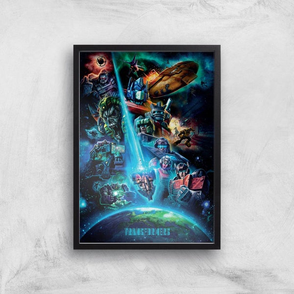 Poster Fine Art Transformers Earthrise A2