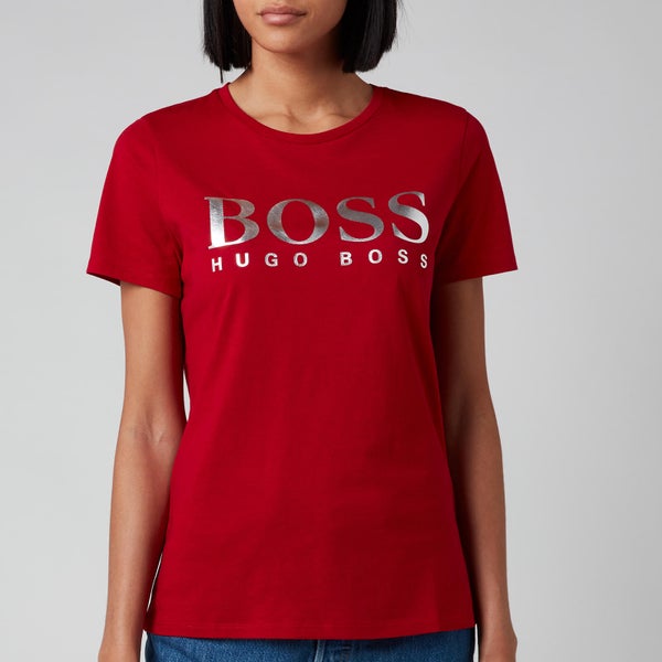 BOSS Women's Elogo T-Shirt - Bright Red