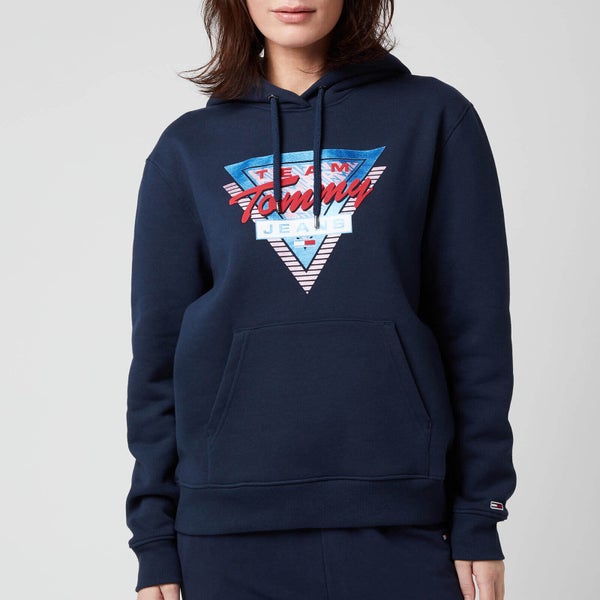 Tommy Jeans Women's TJW Modern Logo Hoodie - Twilight Navy