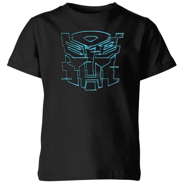 Transformers Autobot Glitch Kids' T-Shirt - Zwart