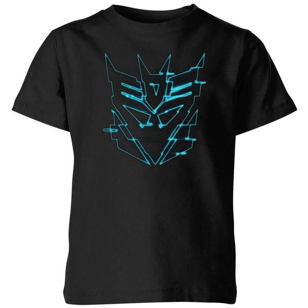 Transformers Decepticon Glitch Kids' T-Shirt - Black