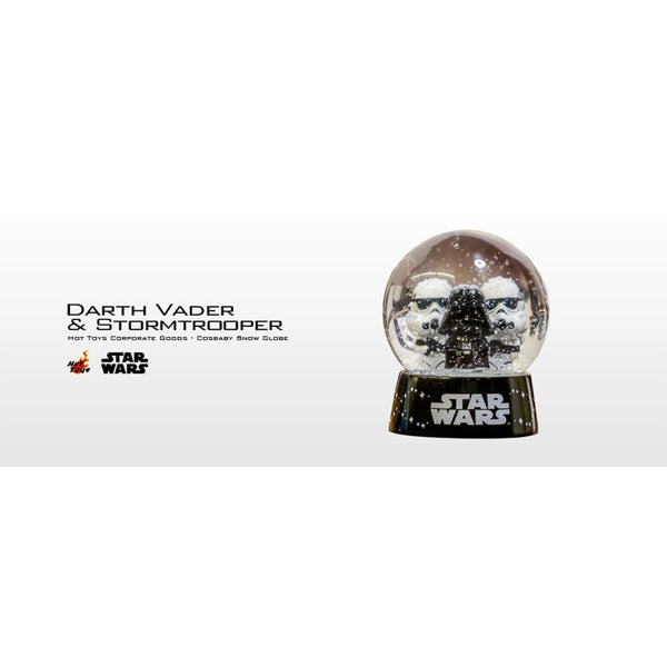 Hot Toys Cosbaby Star Wars Schneekugel - Darth Vader & Stormtrooper