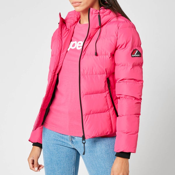 Superdry Women's Spirit Sports Puffer Jacket - Pink