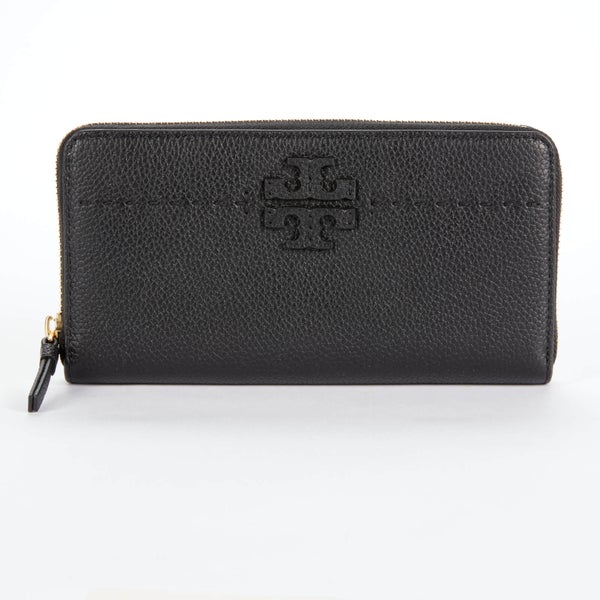 Tory Burch Women's McGraw Zip Continental Wallet - Black