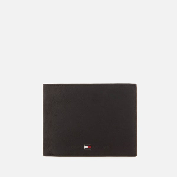Tommy Hilfiger Men's Johnson Mini Credit Card and Coin Pocket Wallet - Black
