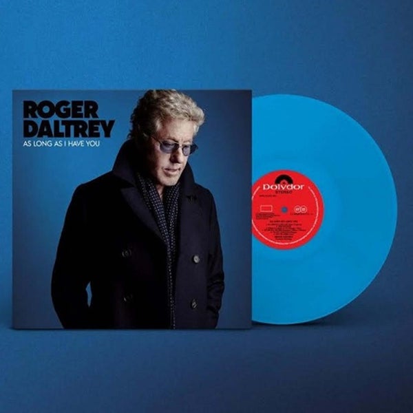 Roger Daltrey (van The Who) - As Long As I Have You Gekleurde Limited Edition Blauwe LP