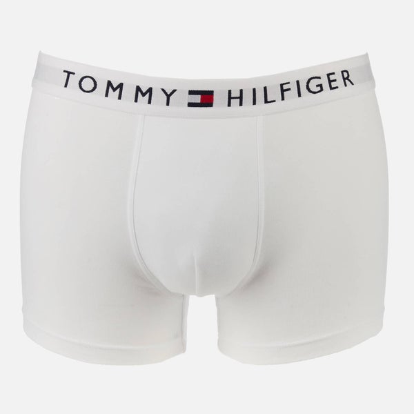 Tommy Hilfiger Men's Tommy Original Cotton Trunks - White