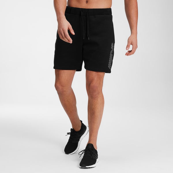 MP Men's Outline Graphic Shorts - Black