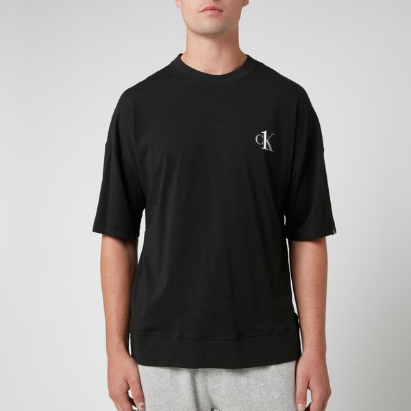 Calvin Klein Men's Jersey Crew Neck T-Shirt - Black