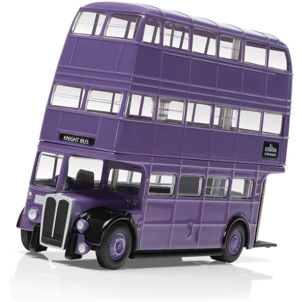 Ensemble de maquettes d'autobus Chevalier Harry Potter à trois étages, échelle 1/76